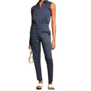 Rivet.Utility XS Boss Patch pocket sleeveless utility jumpsuit P 3122